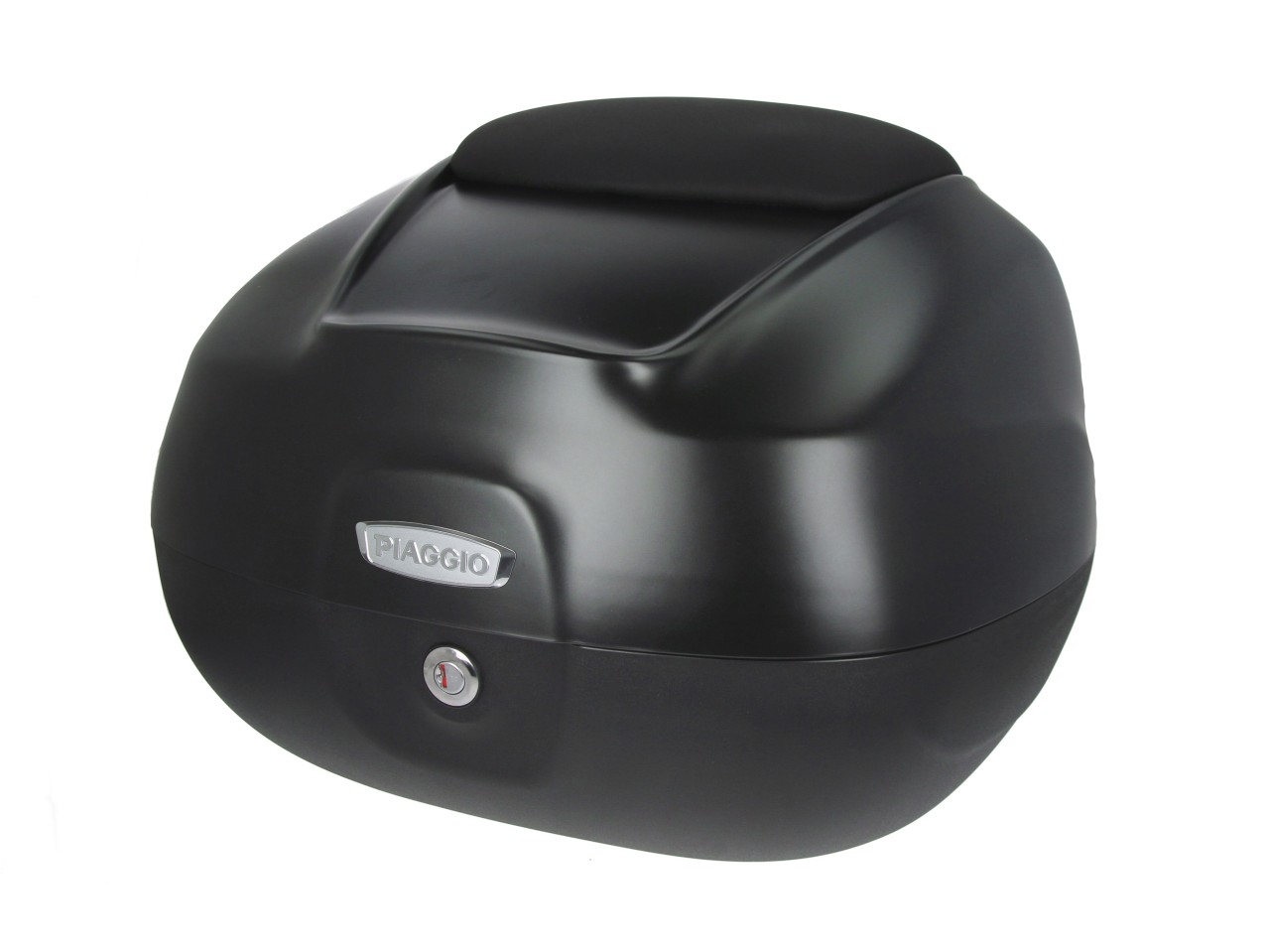 Maleta trasera de 37 l con respaldo para Piaggio Medley Sport 125/200 (24-) - negro mate 85/C