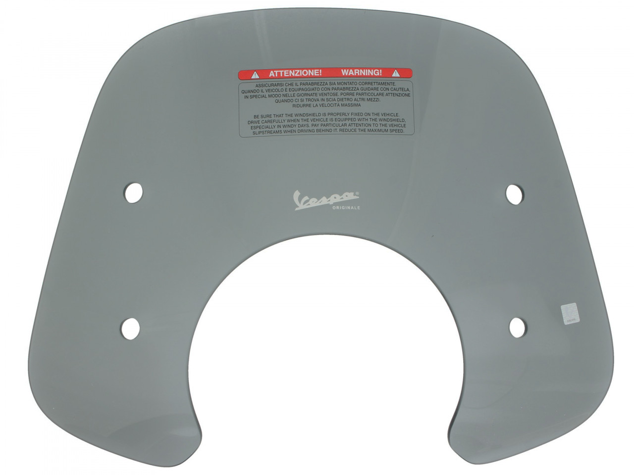Parabrisas deportivo "Cruiser" tintado Vespa GTS / Super (HPE y SuperTech) original Vespa