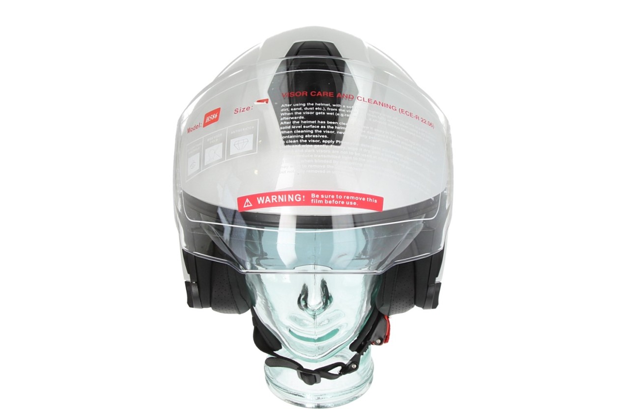Casco Piaggio Jet Full Jet PFJ blanco brillante