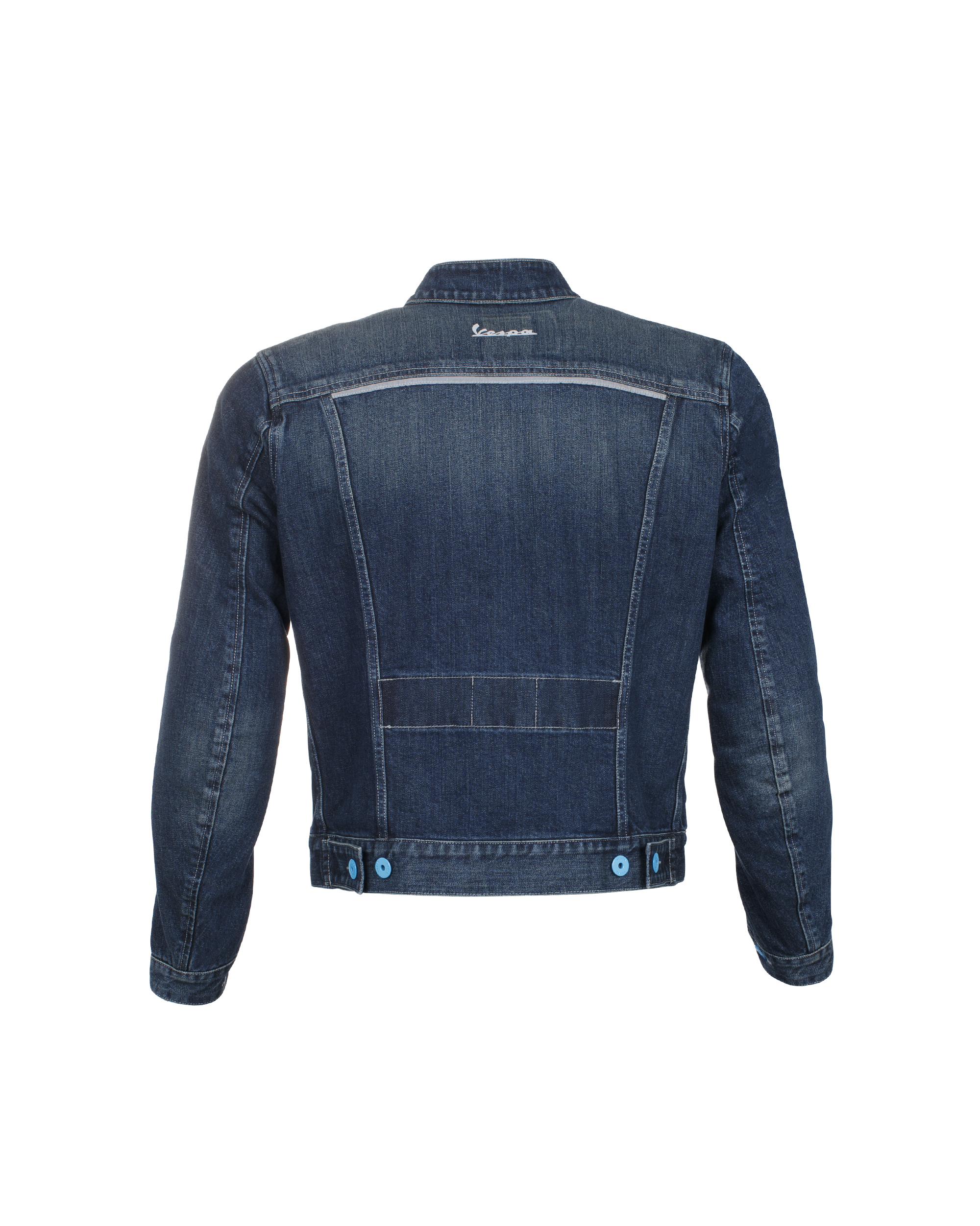 Chaqueta Vespa denim poliéster denim azul