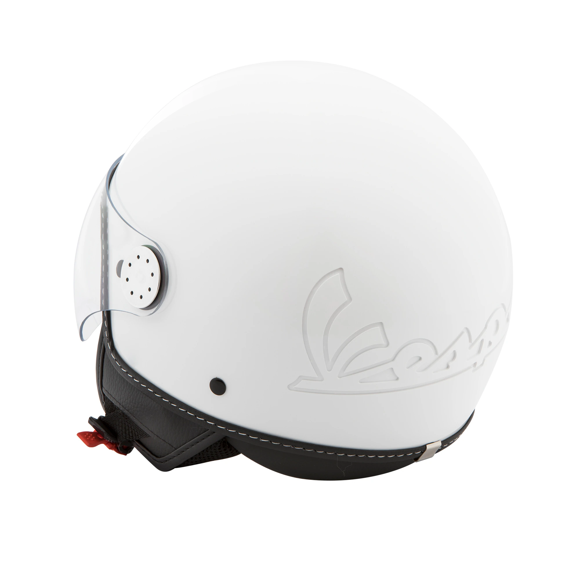 Casco Vespa jet Visera 4.0 color blanco vibe - XS