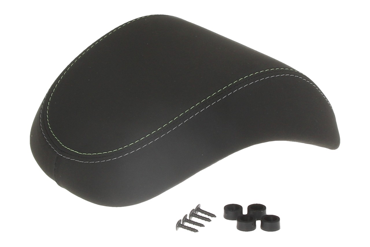 Respaldo original para baúl 32L - negro con costuras verdes