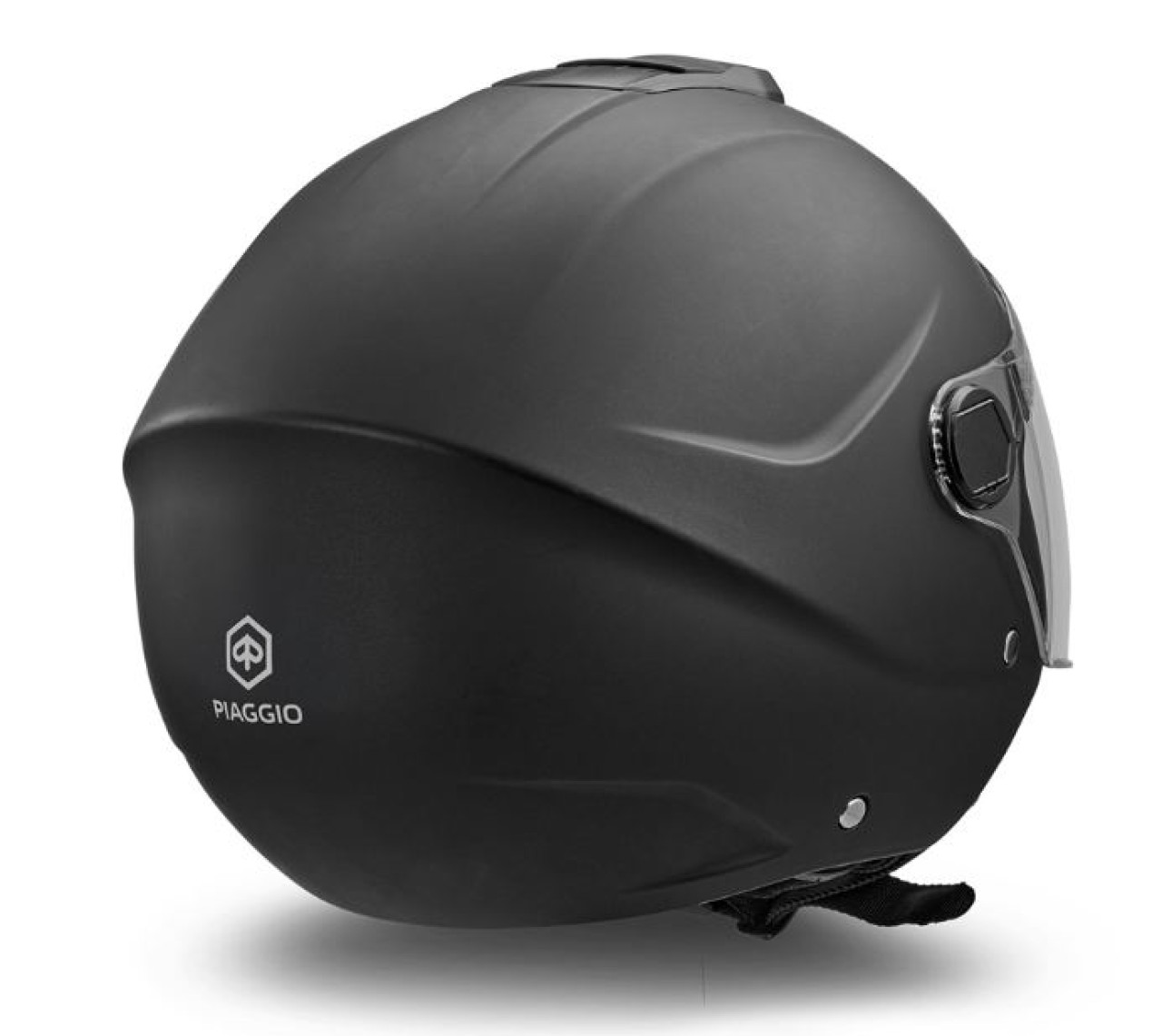 Casco jet Piaggio Demi Jet UL01 negro mate