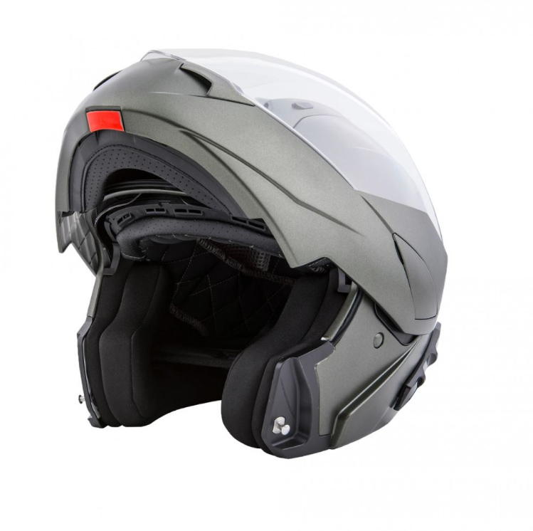 Casco modular Piaggio verde