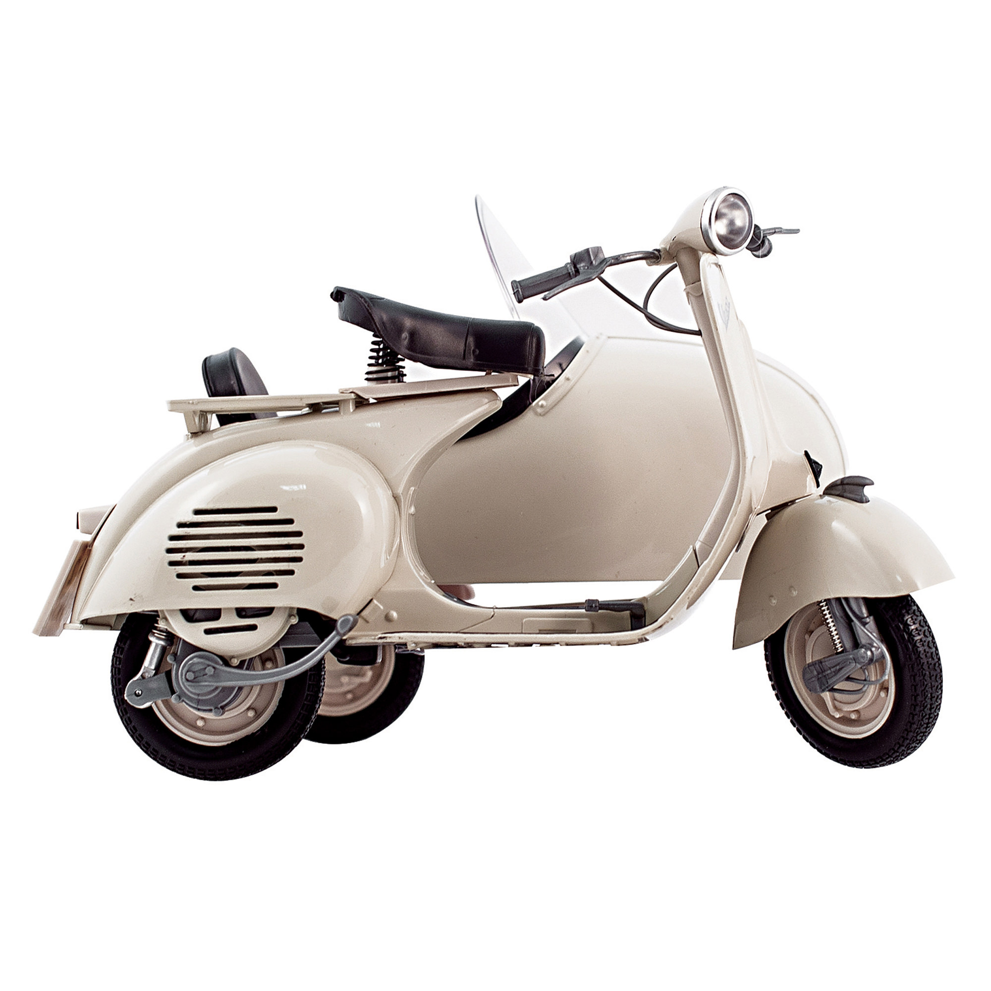 Vespa 150 VL1T con sidecar vehículo modelo 1:6