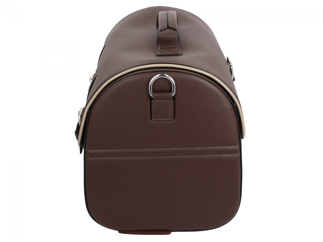 Bolsa de cuero original Vespa versión 70 años - Marrón