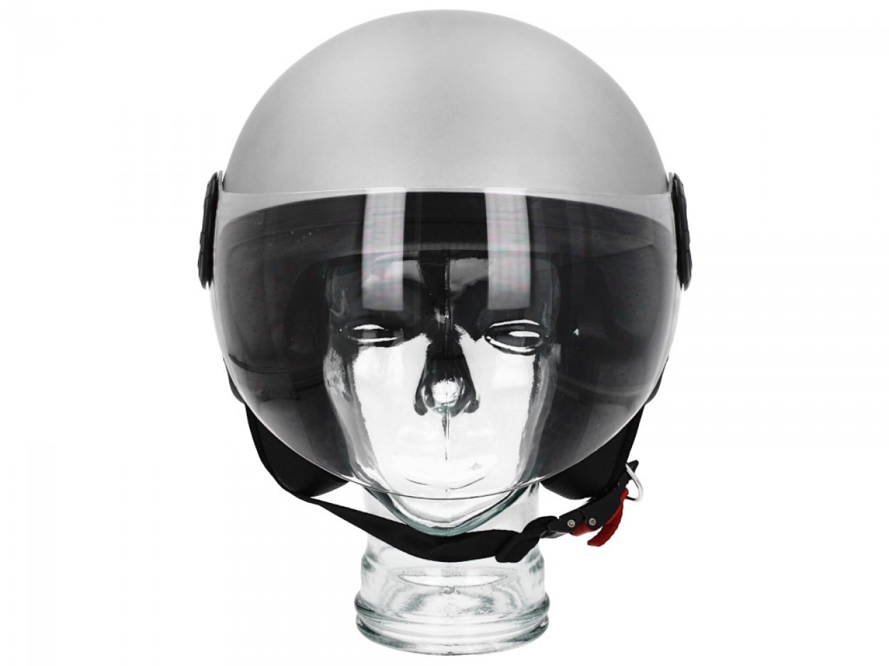 Casco Piaggio Jet AWA Basejet gris mate