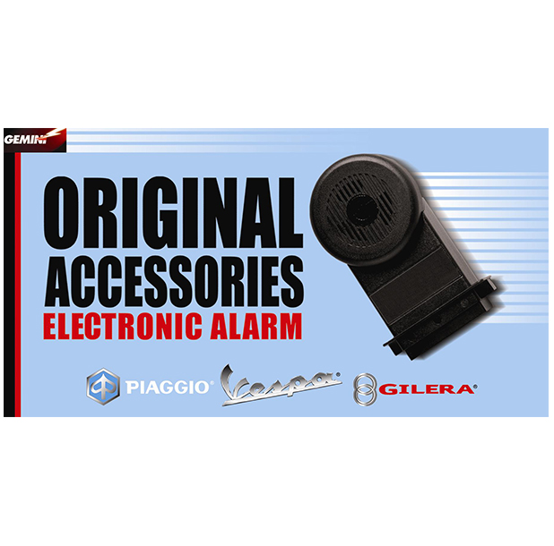 Sistema de alarma E-Lux para Vespa Primavera / Sprint / LX / S / LXV / ET