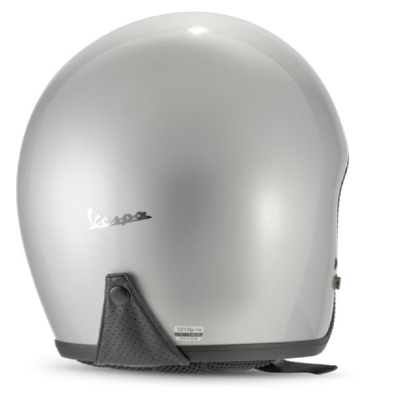 Casco Vespa jet Versilia gris