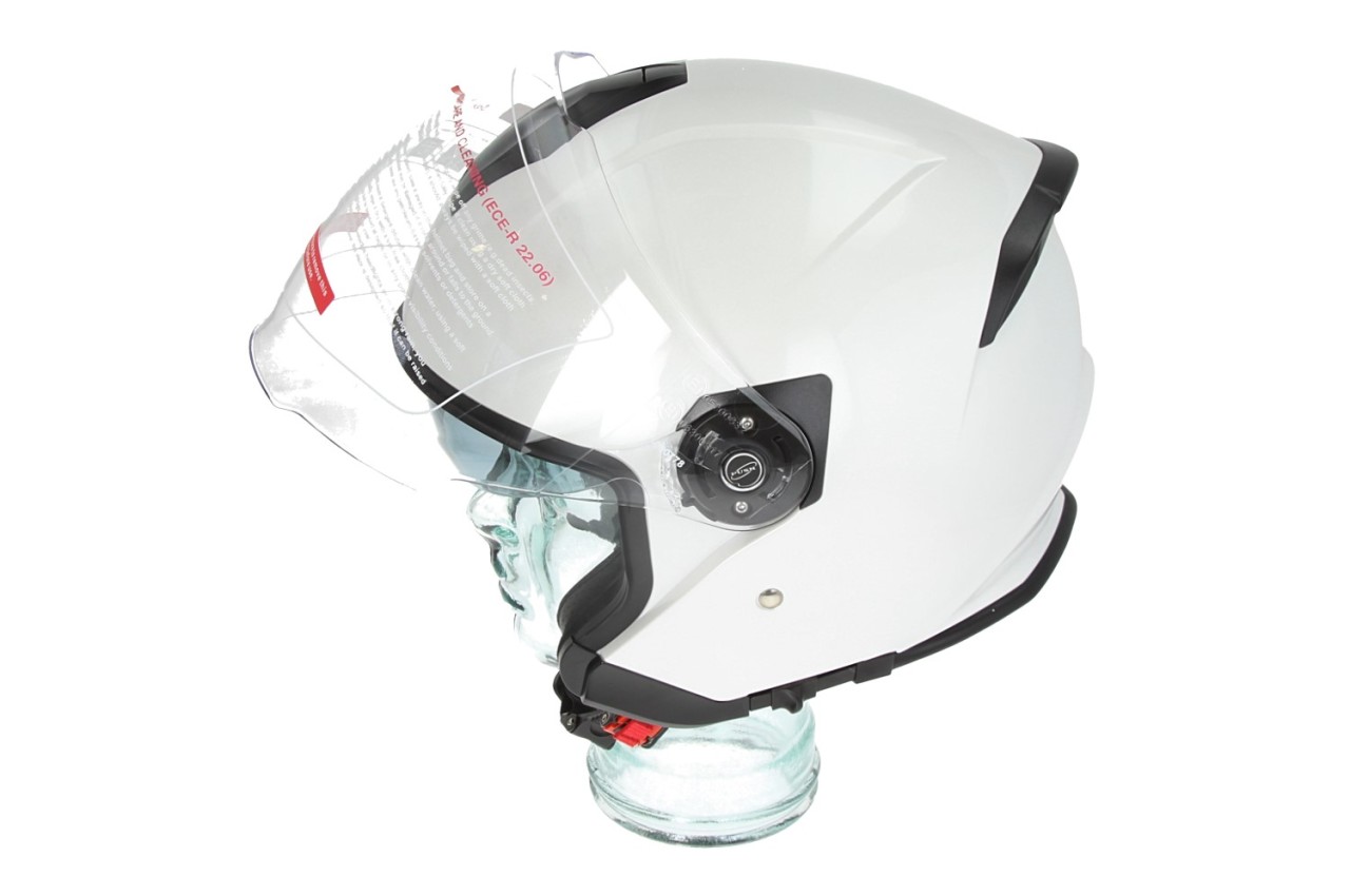 Casco Piaggio Jet Full Jet PFJ blanco brillante