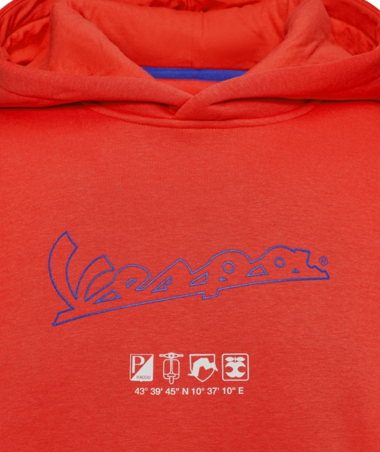 Vespa Sudadera con capucha Soul verde colección DEC