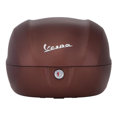 Original Topcase 32 l. para Vespa 50° Primavera marrón mate 139/A