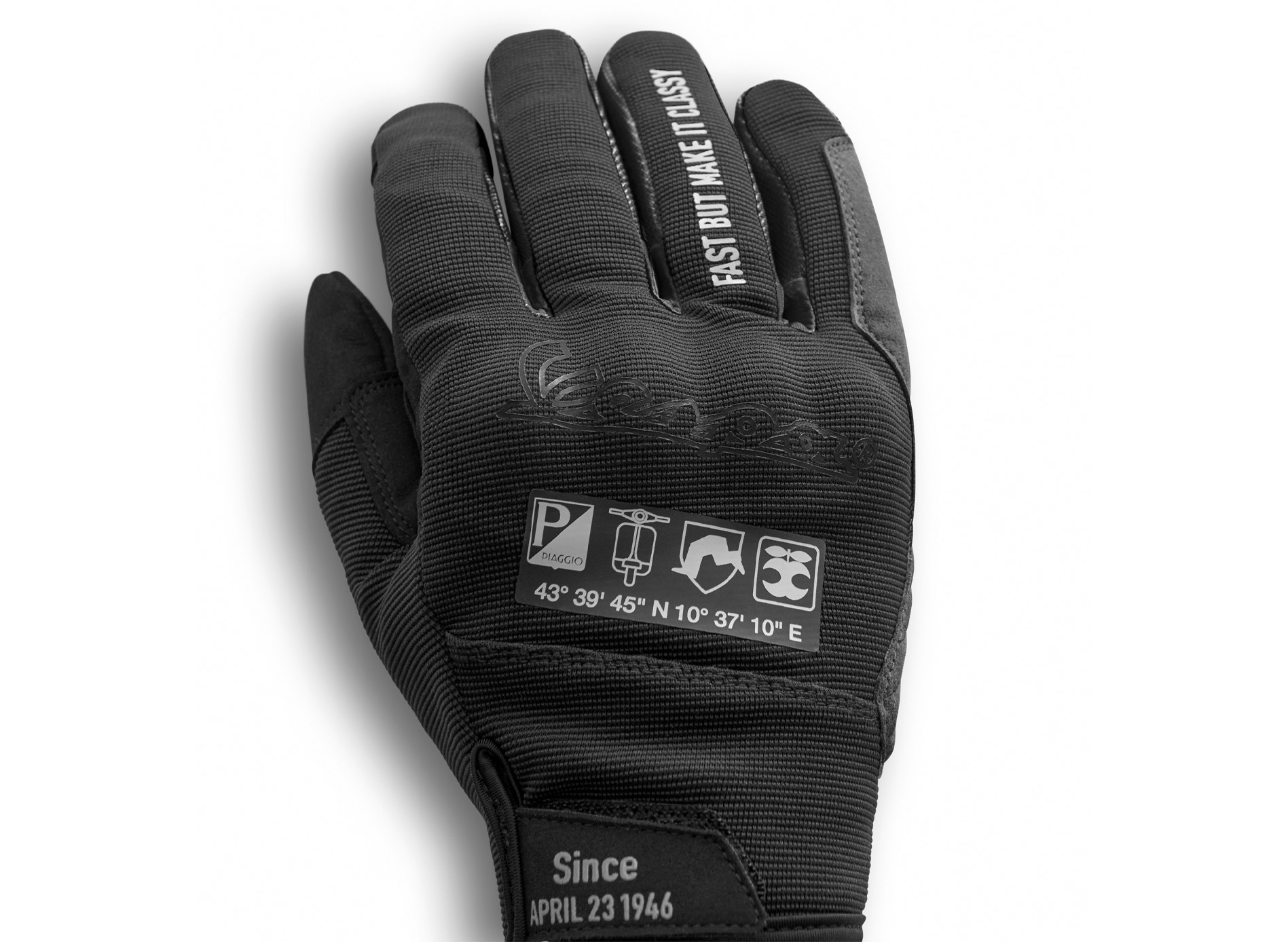 Guantes Vespa negro DEC