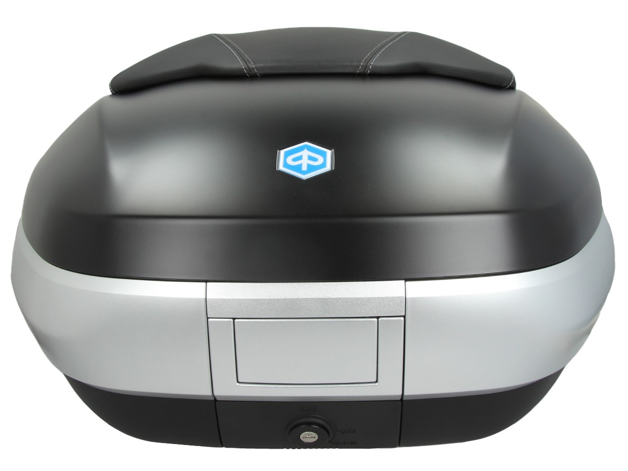 Top Case 50 l, negro (NO_negro mate 93/B) para Piaggio MP3 400 / 500 HPE 2020-2021
