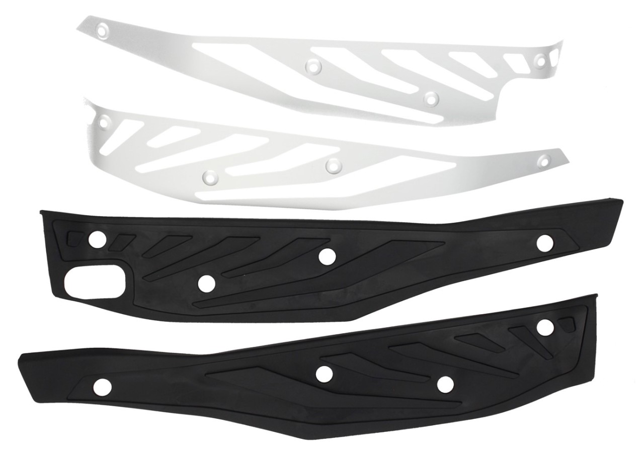 Soporte de estribo de aluminio para Piaggio MP3 HPE 400/530