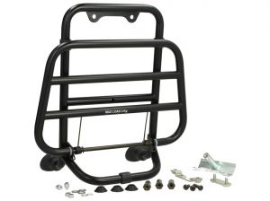 Portaequipajes delantero original Vespa GTS/GTV/Sei Giorni, negro (Hasta el año de construcción 2018)