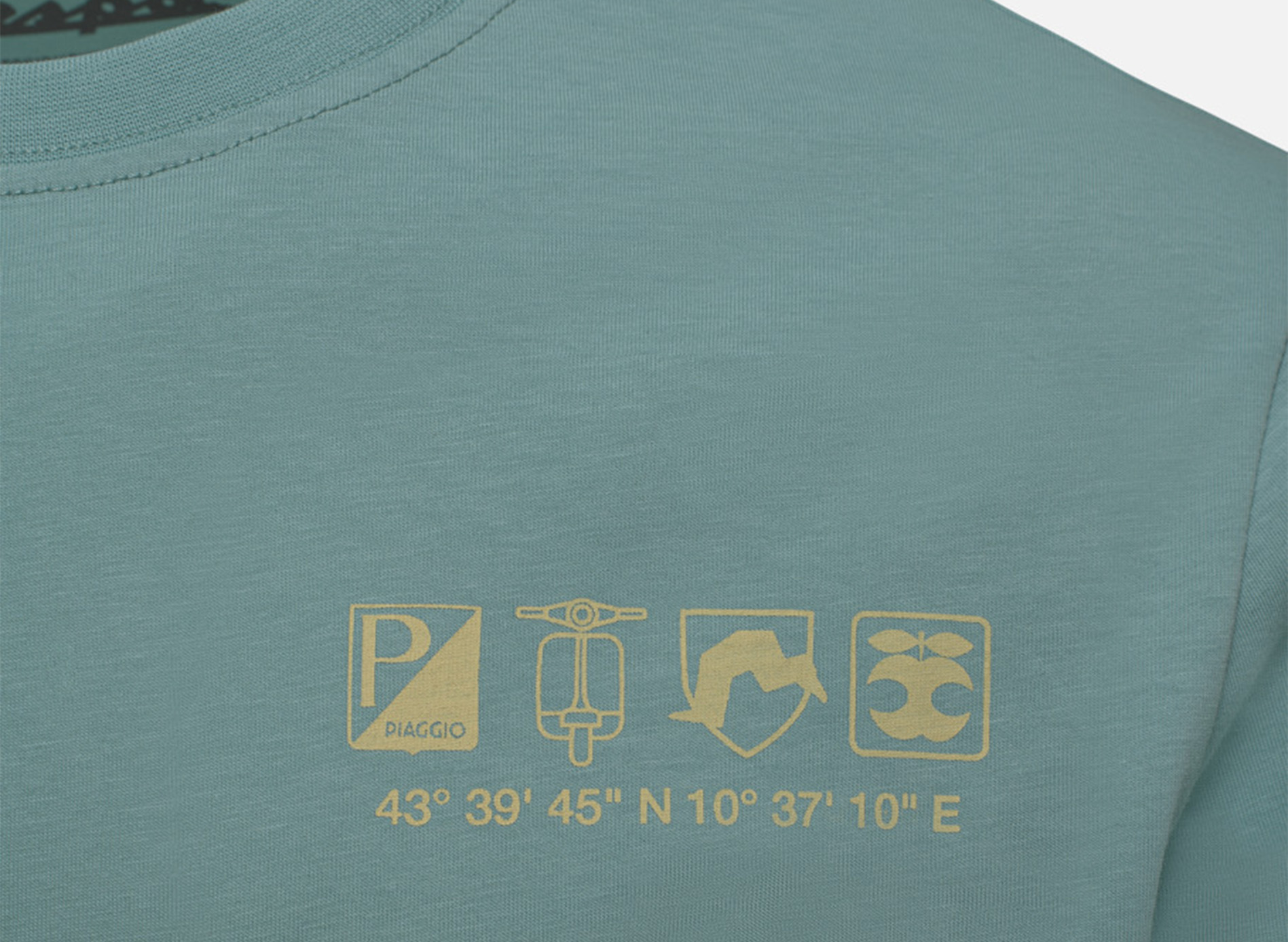 Camiseta Vespa Colección Origin green DEC