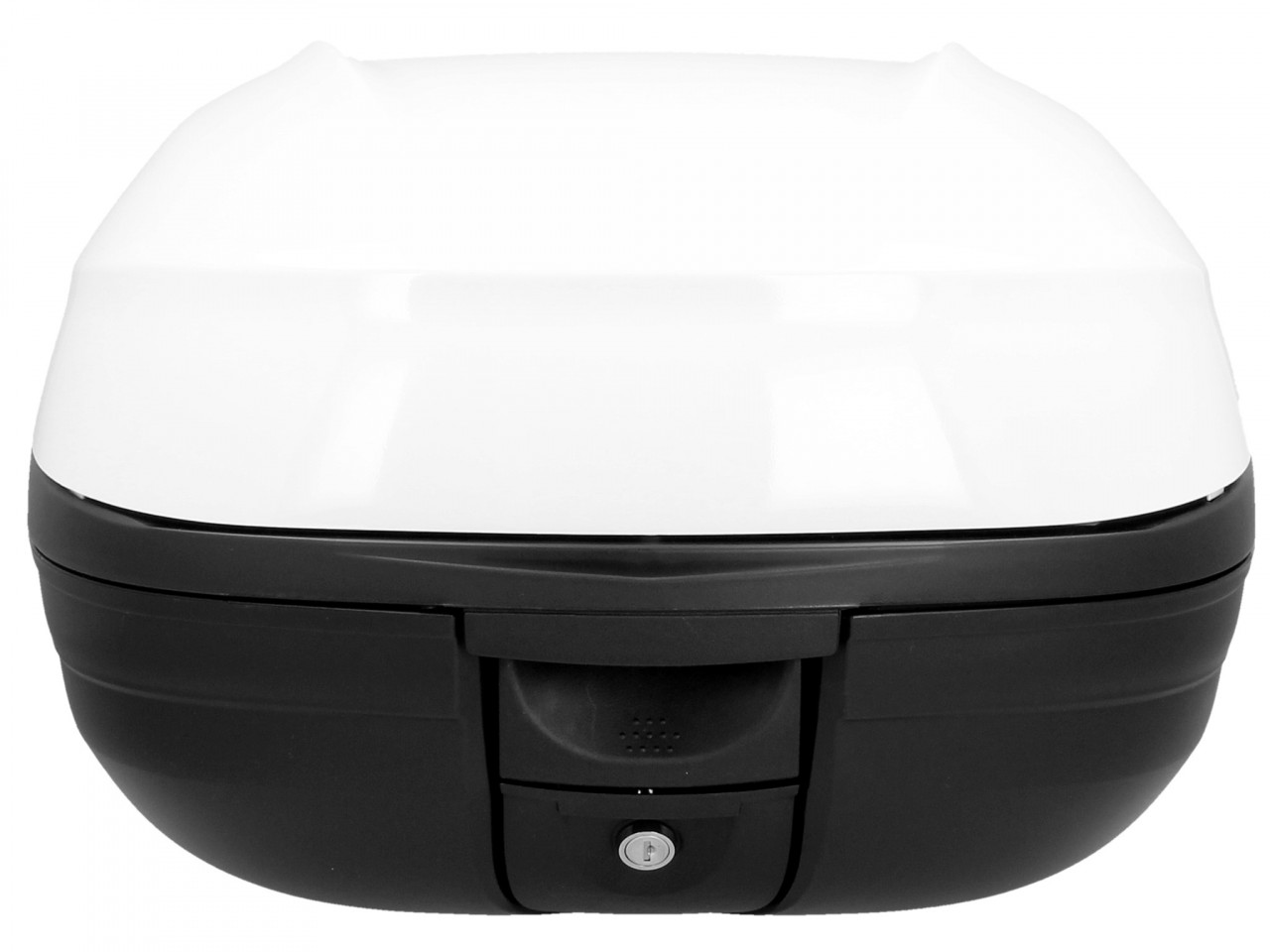 Kit Top Case (incl. placa de montaje), 37 l, blanco para Piaggio MP3 125 / 300 / Sport HPE