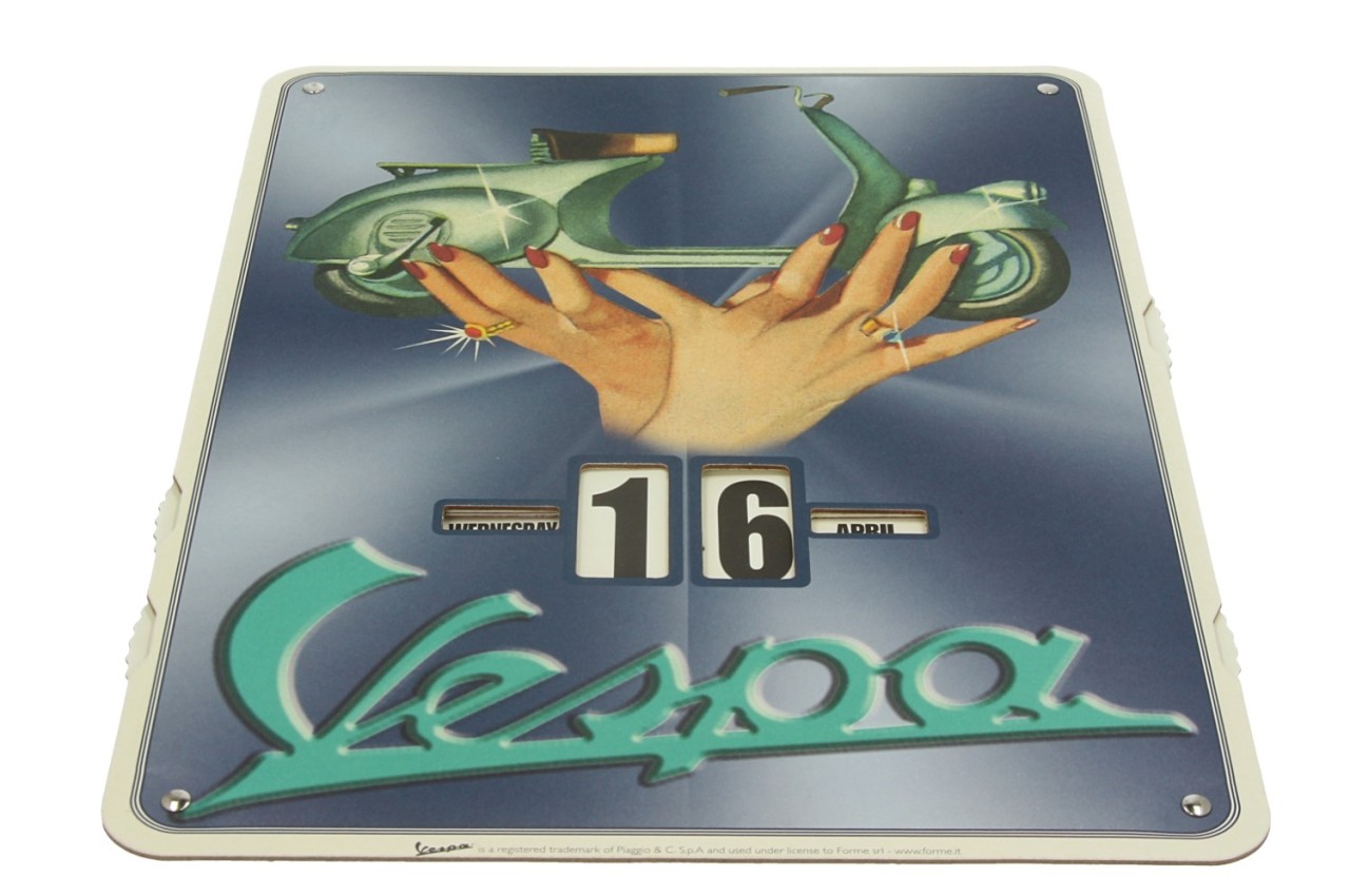 Calendario sin fin Vespa