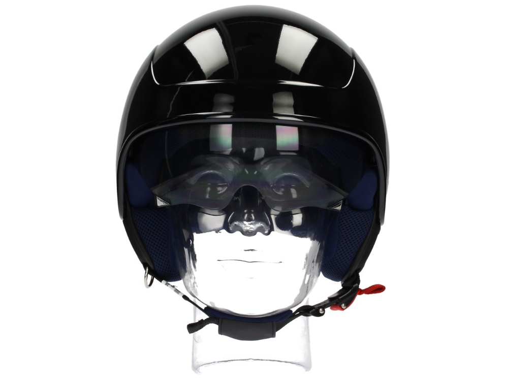 Casco jet Piaggio PJ1 negro