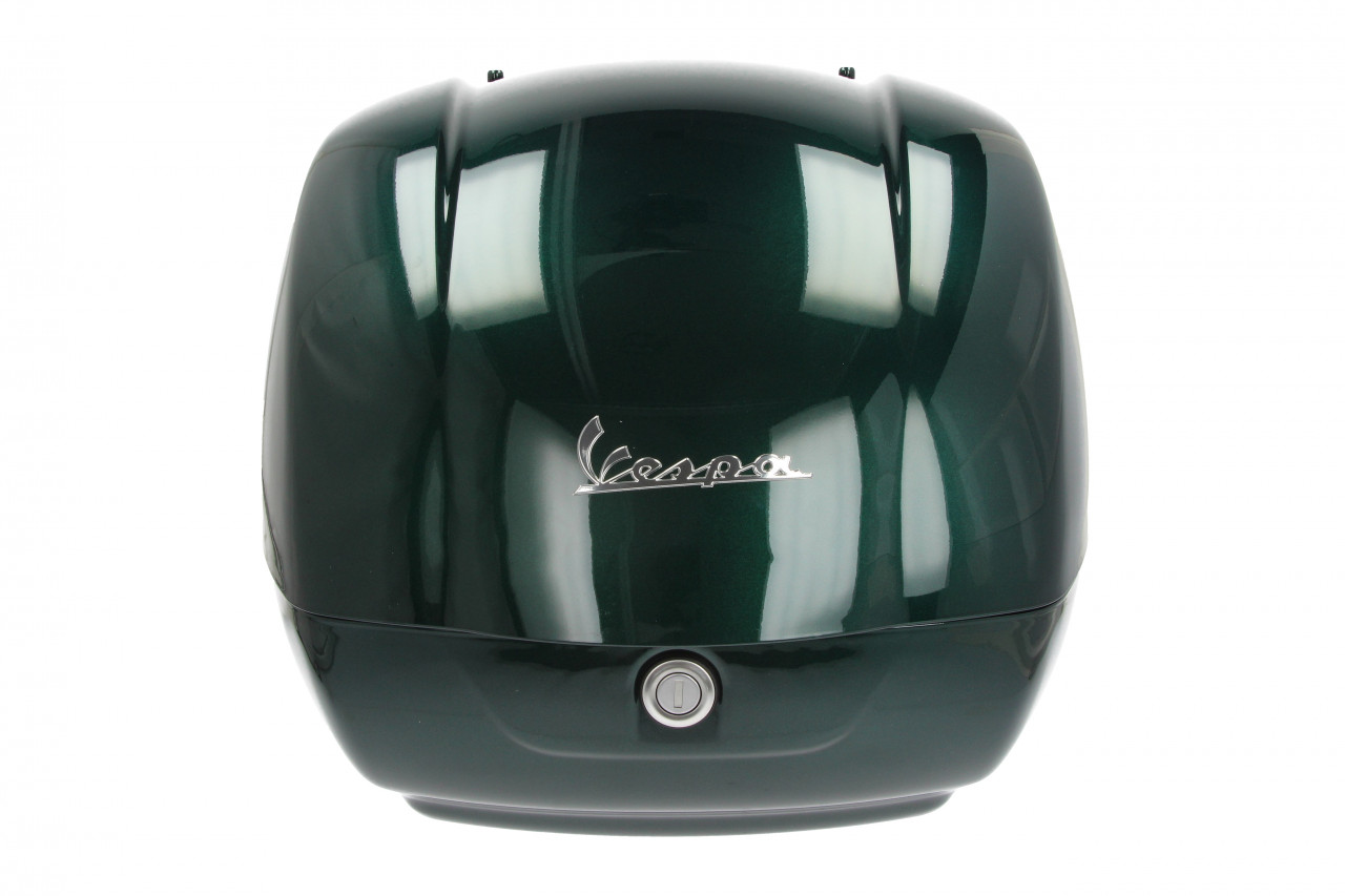 Maletín superior para Vespa GTS Racing Sixties - verde, verde metalizado 349/A, 37 l