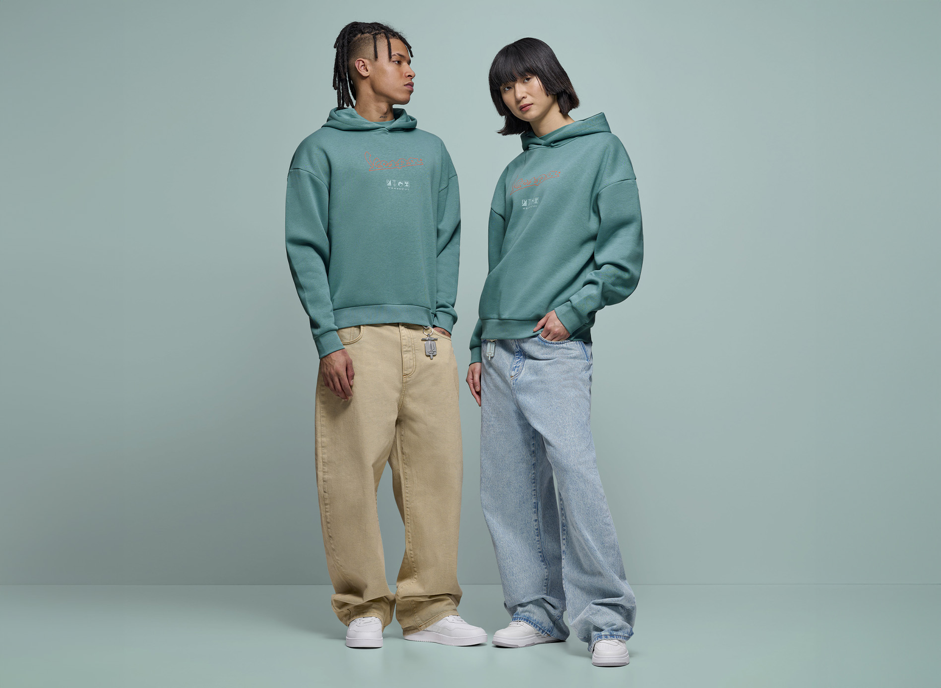 Vespa Sudadera con capucha Soul verde colección DEC