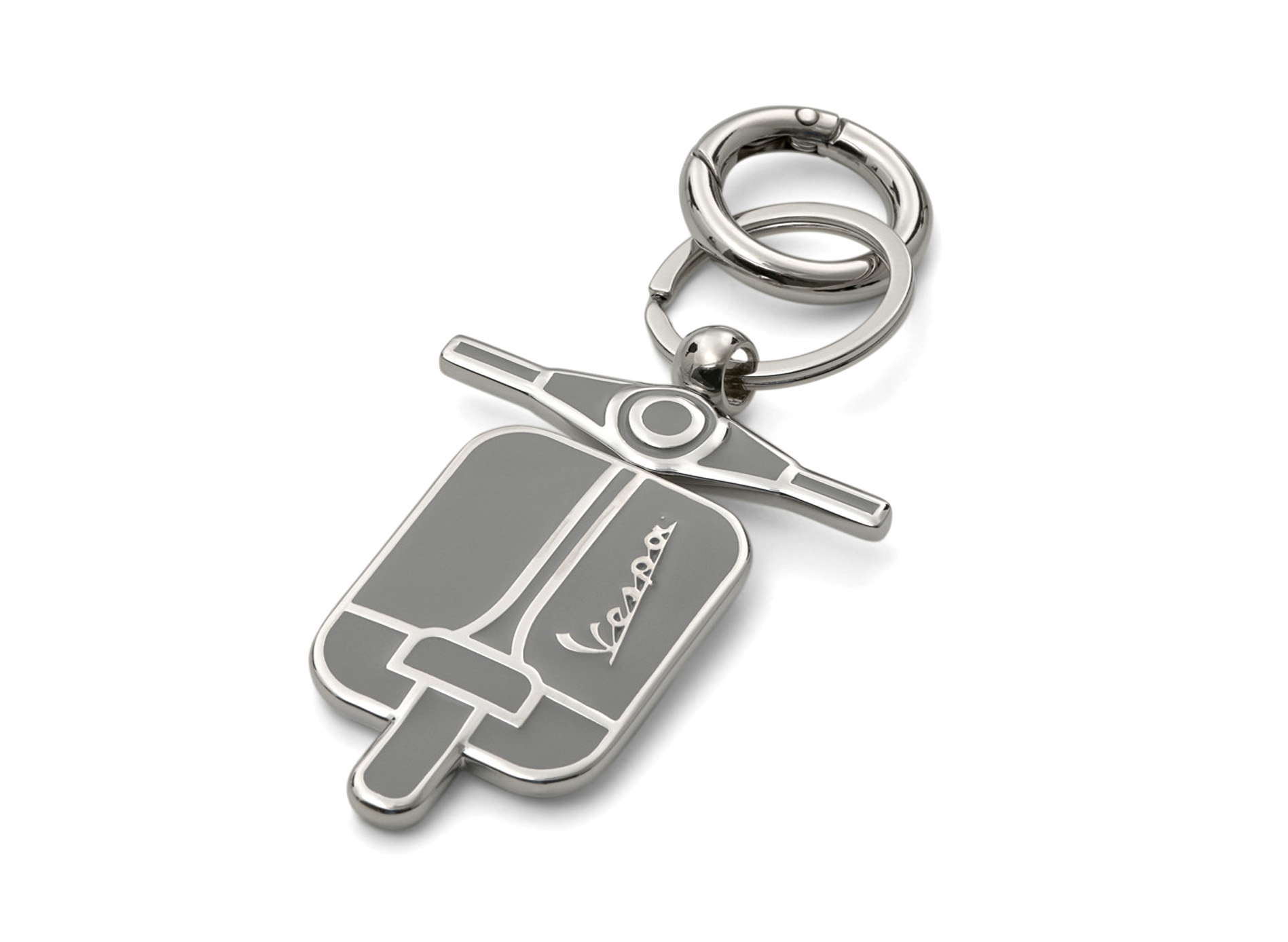 Llavero Vespa Blade gris, colección DEC