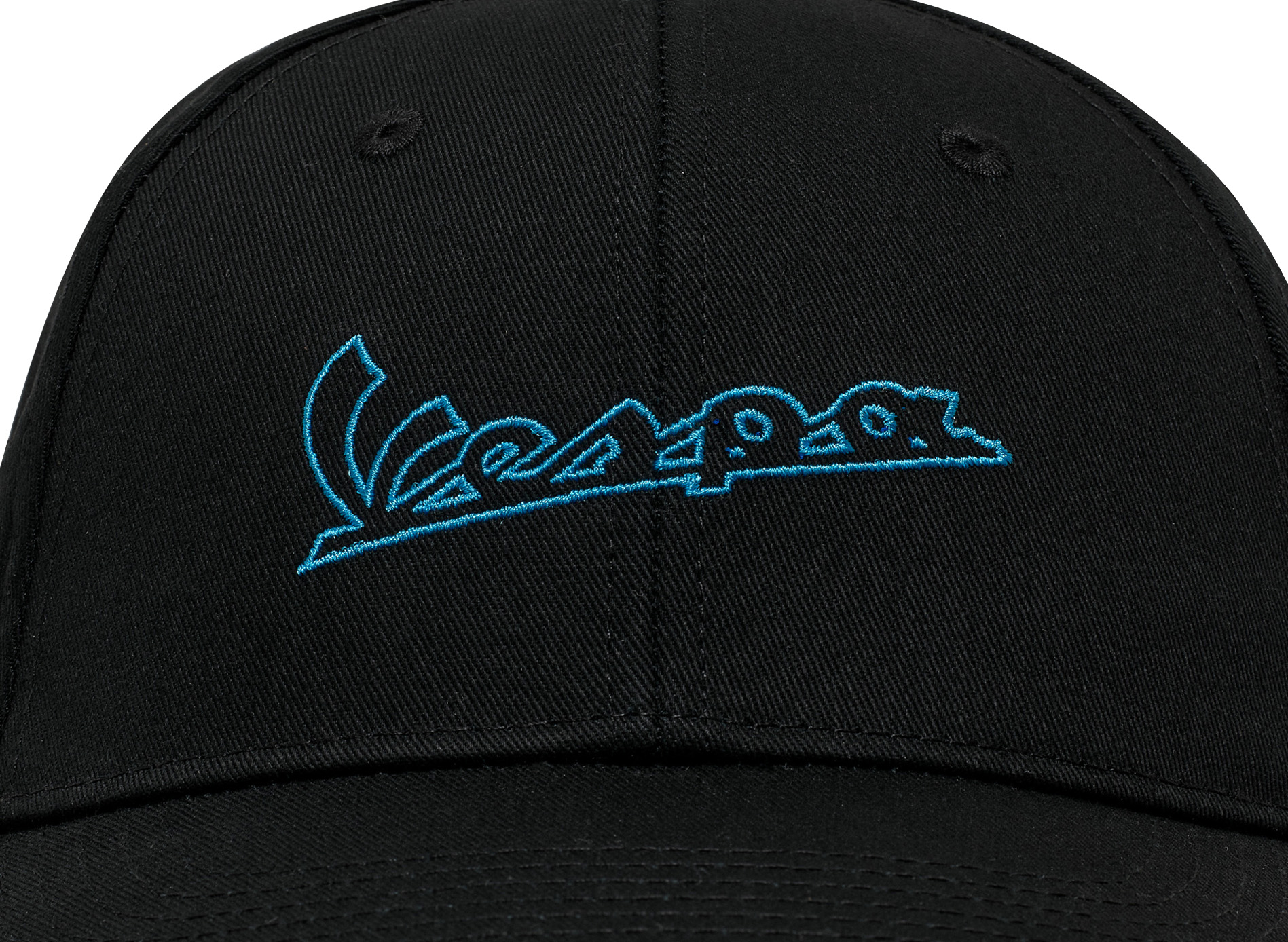 Gorra de béisbol Vespa negra, colección DEC