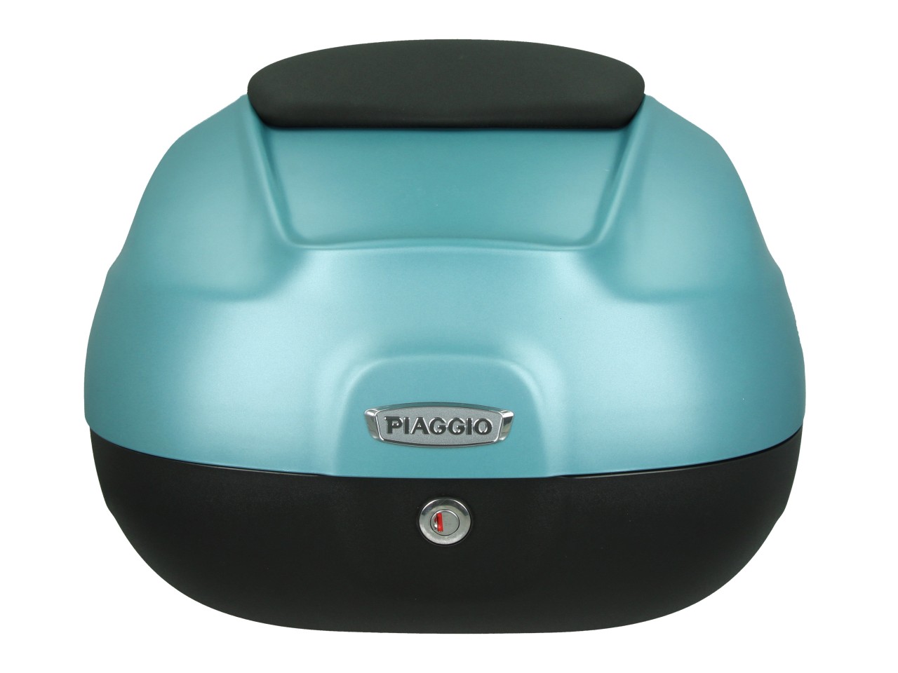 Maleta trasera de 37 l con respaldo para Piaggio Medley Sport 125/200 (24-25) - azul metalizado D27