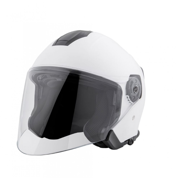 Casco jet Piaggio PFJ blanco talla L