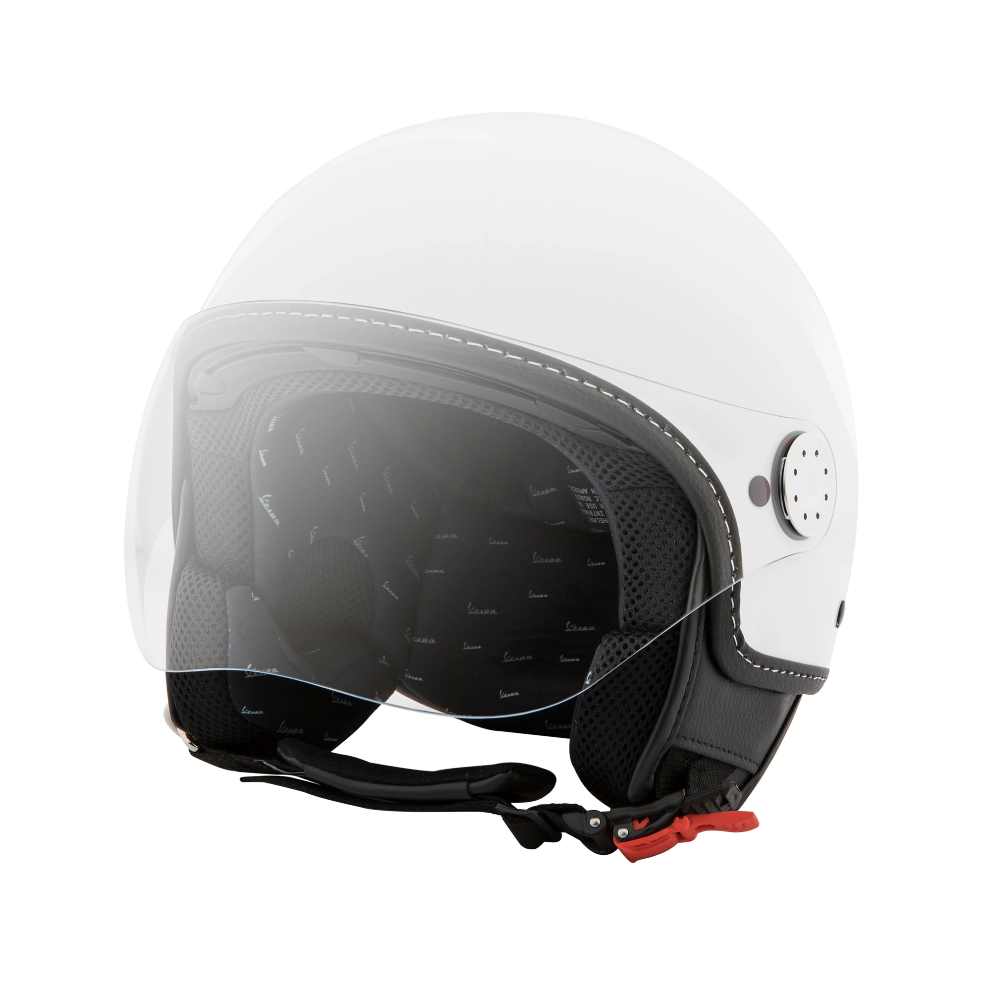 Casco Vespa jet Visera 4.0 color blanco vibe - XS