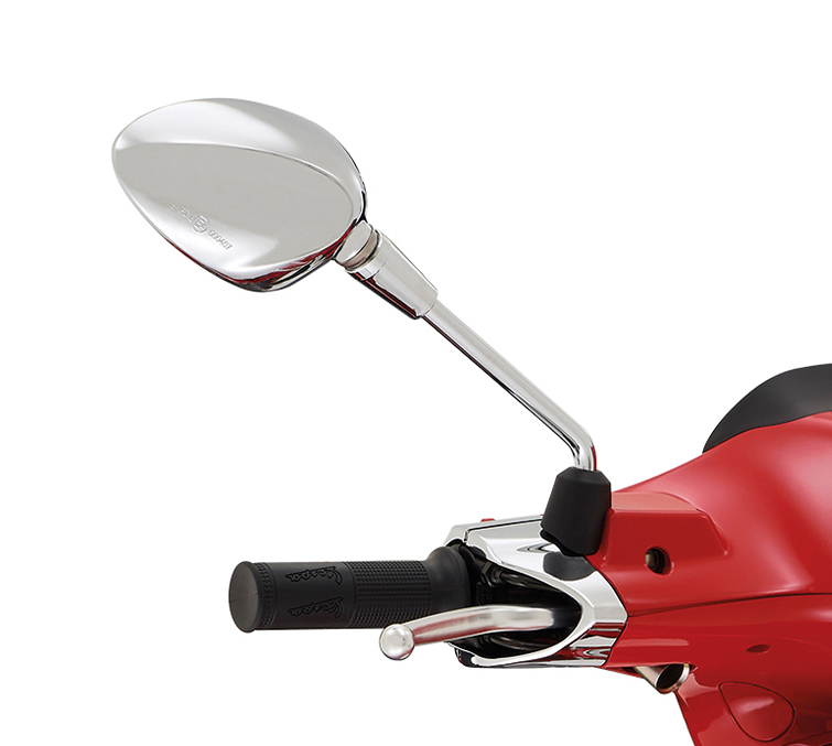 Espejo derecho cromado para Vespa Sprint 50-150cc 2T/4T