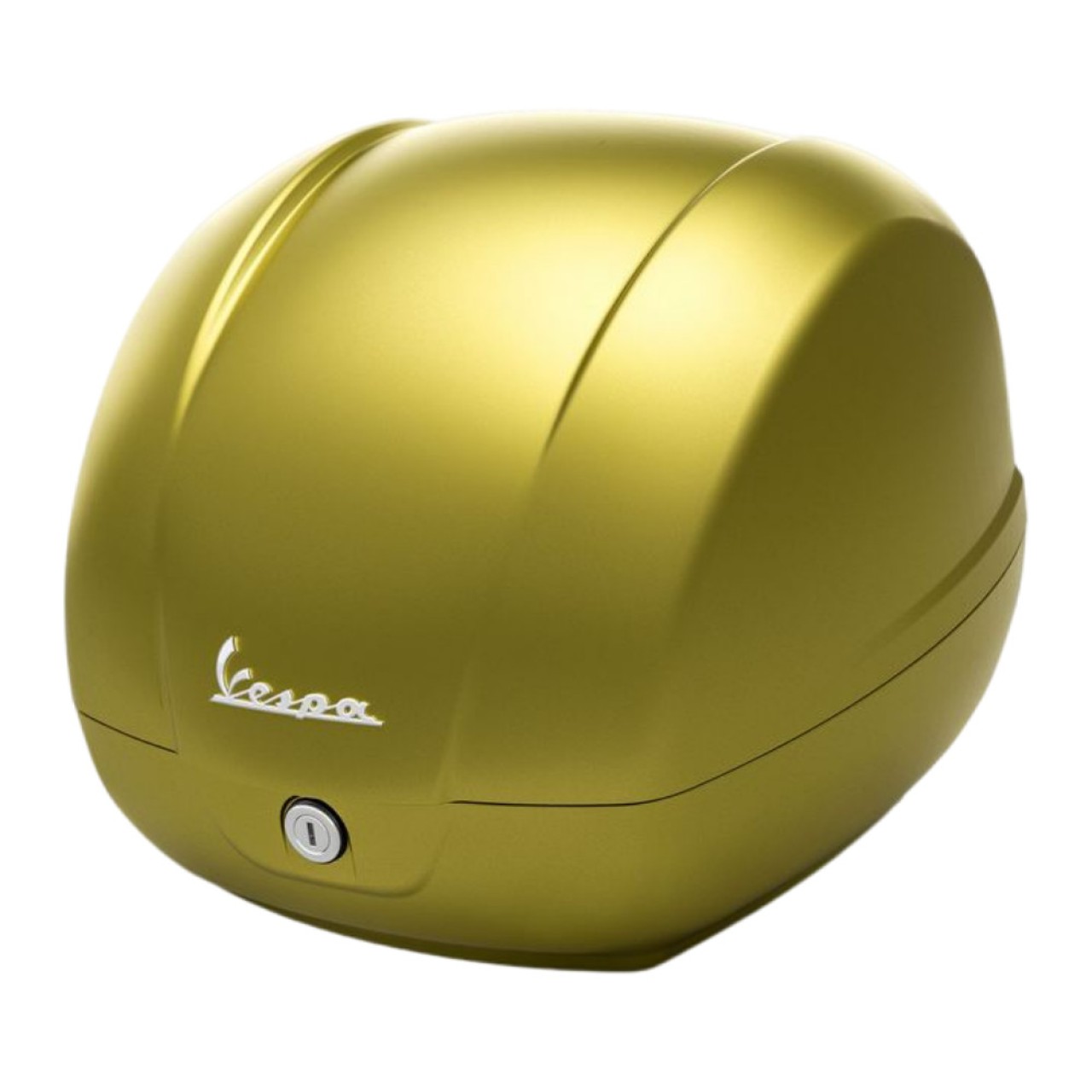Baúl original de 36 l en verde mate V03 para Vespa GTS 125/310 y GTV 310