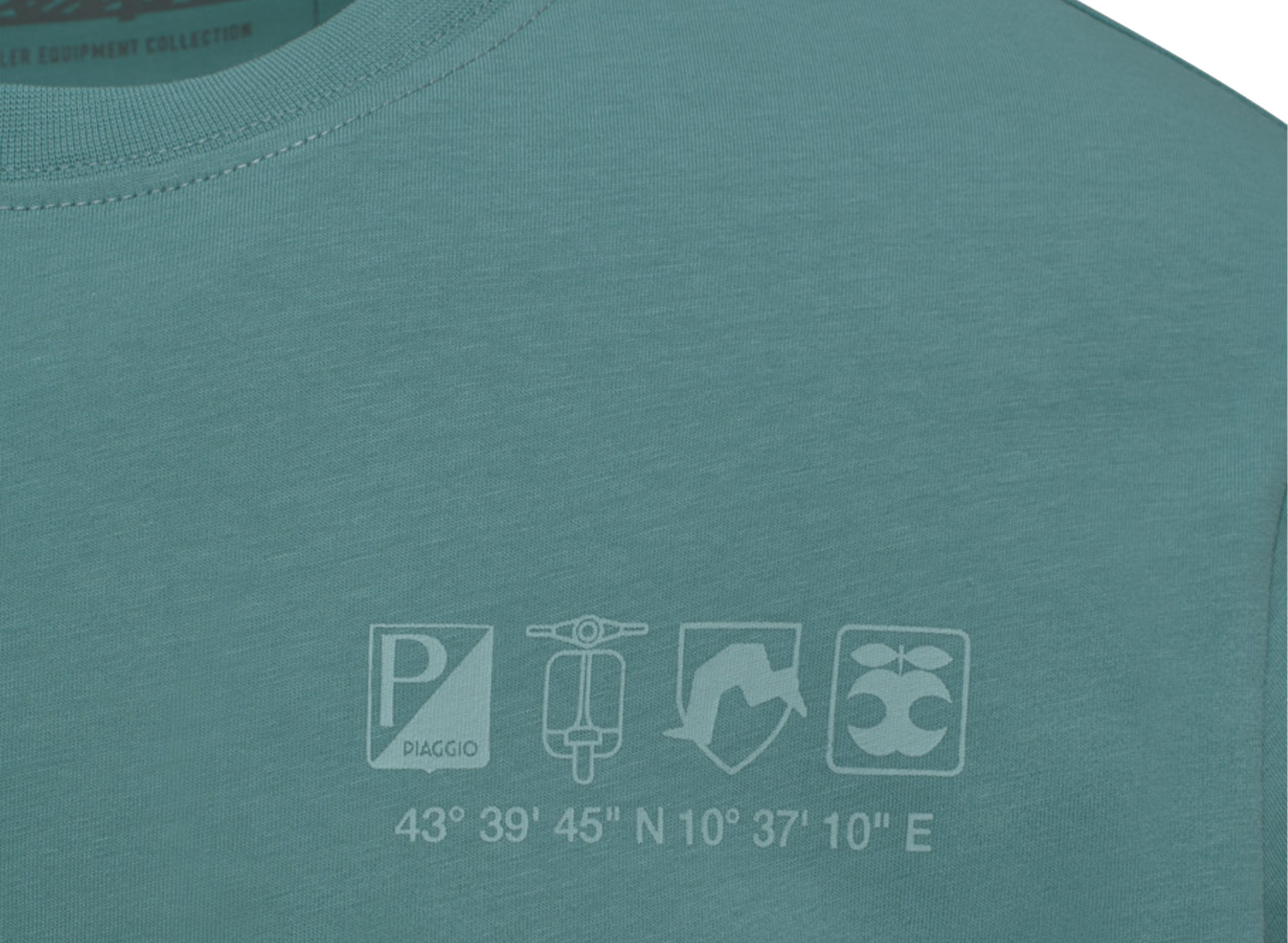 Camiseta Vespa Colección Soul green DEC
