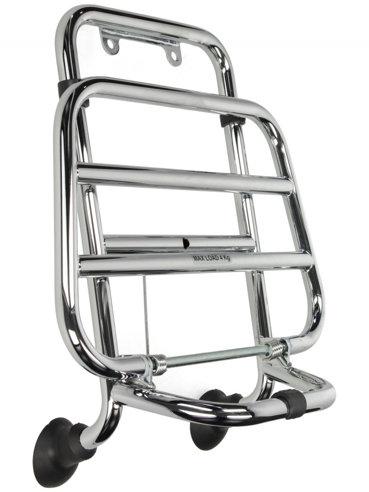 Portaequipajes delantero, cromado, plegable, para Vespa GTS