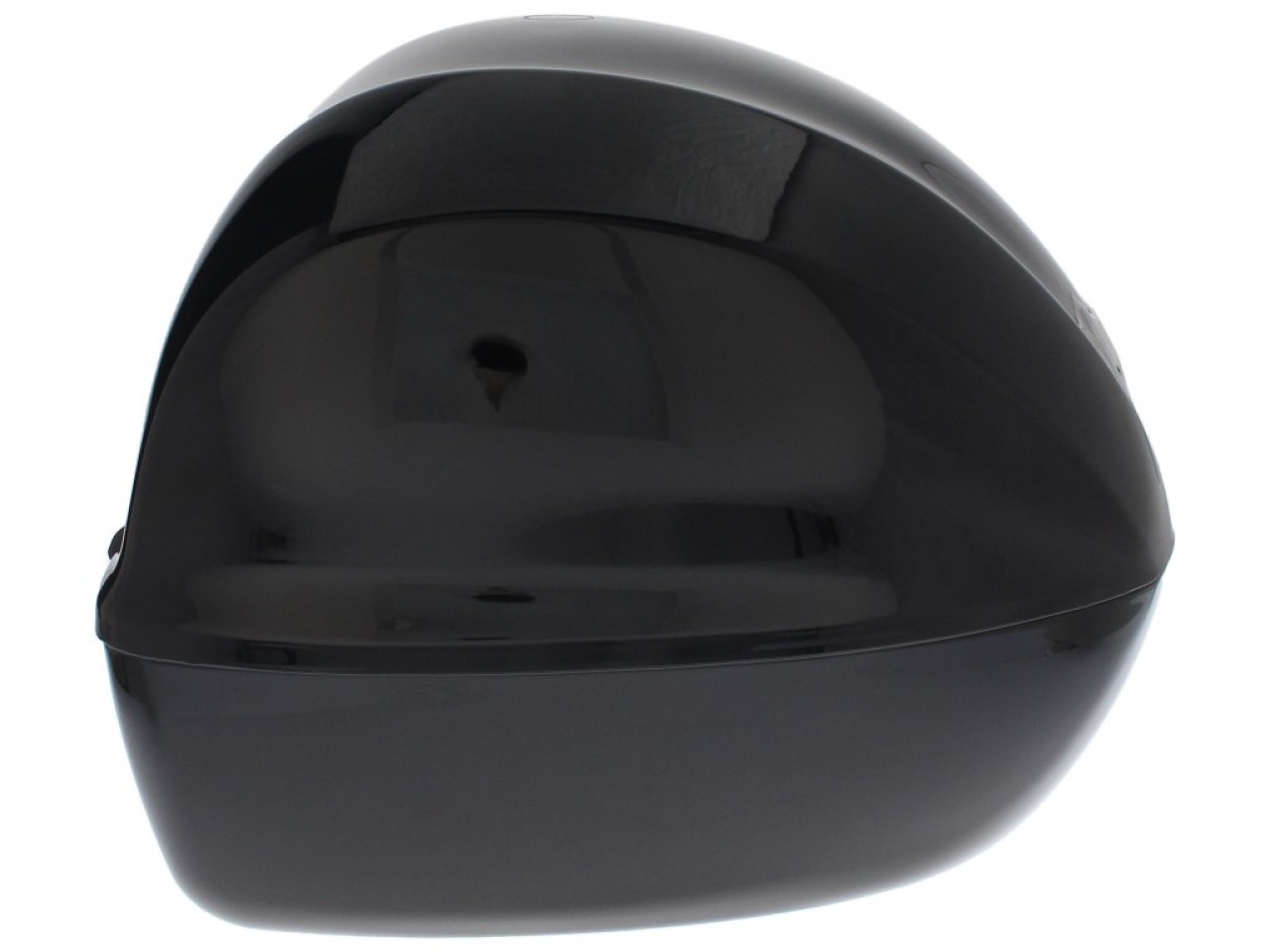 Baúl trasero para Vespa de 32 l, negro brillante, 094, sin respaldo