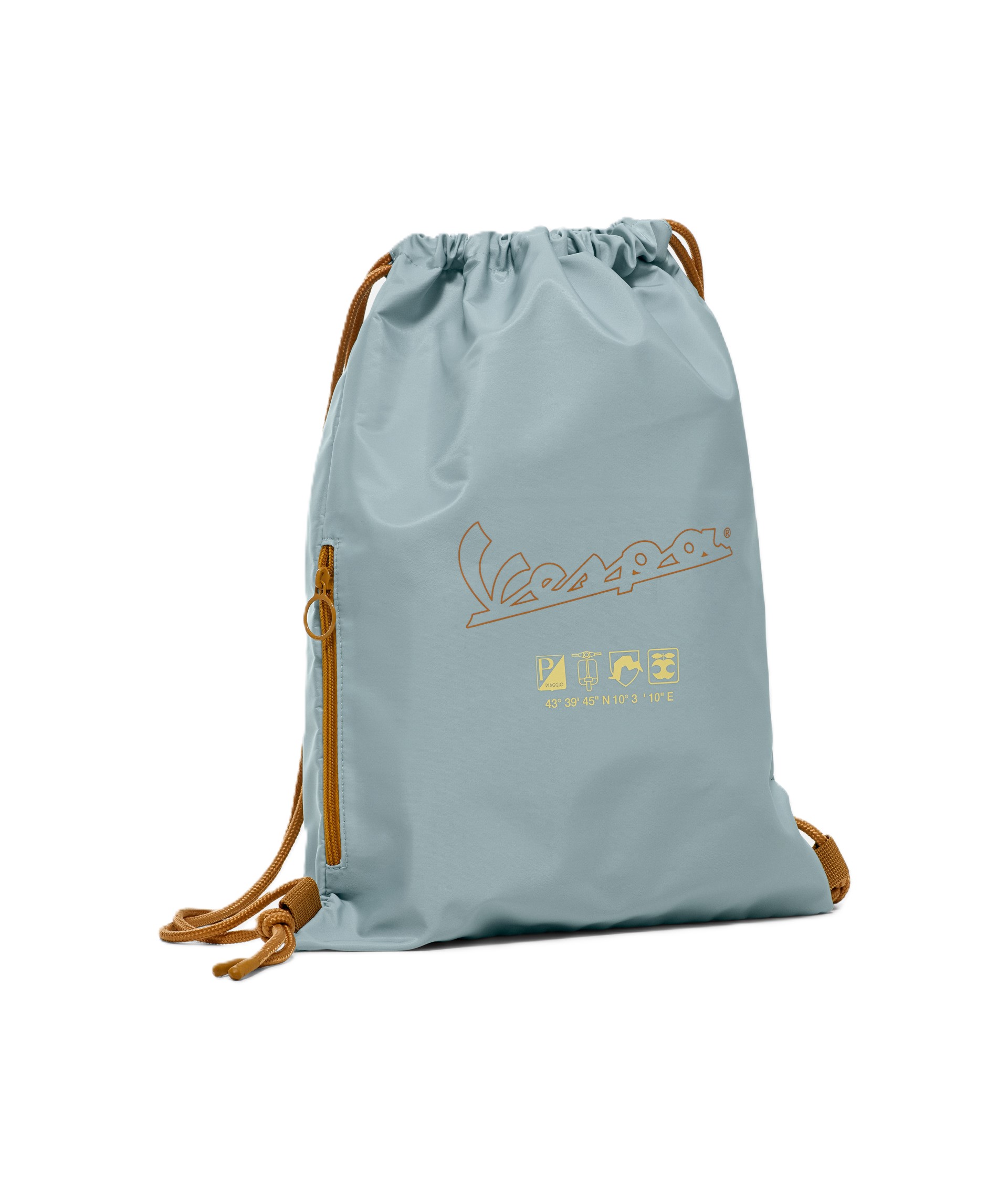 Mochila o bolsa de deporte Vespa Origin verde, colección DEC
