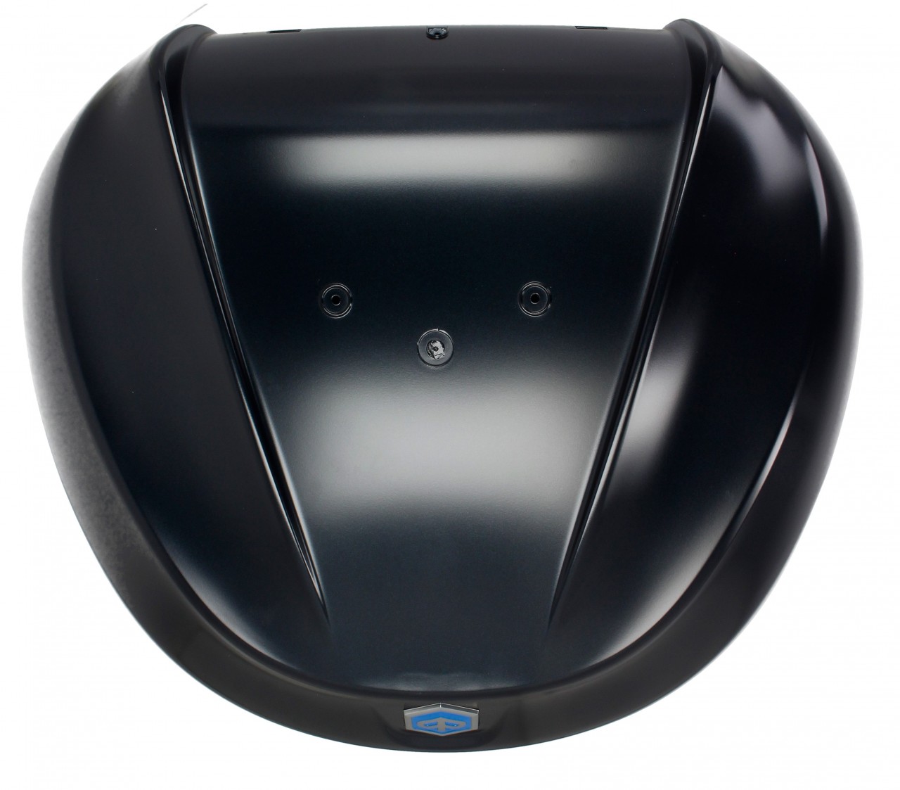 Kit baúl 36 l. negro mate metalizado N12 Original Piaggio para Beverly HPE (incl. placa de montaje)
