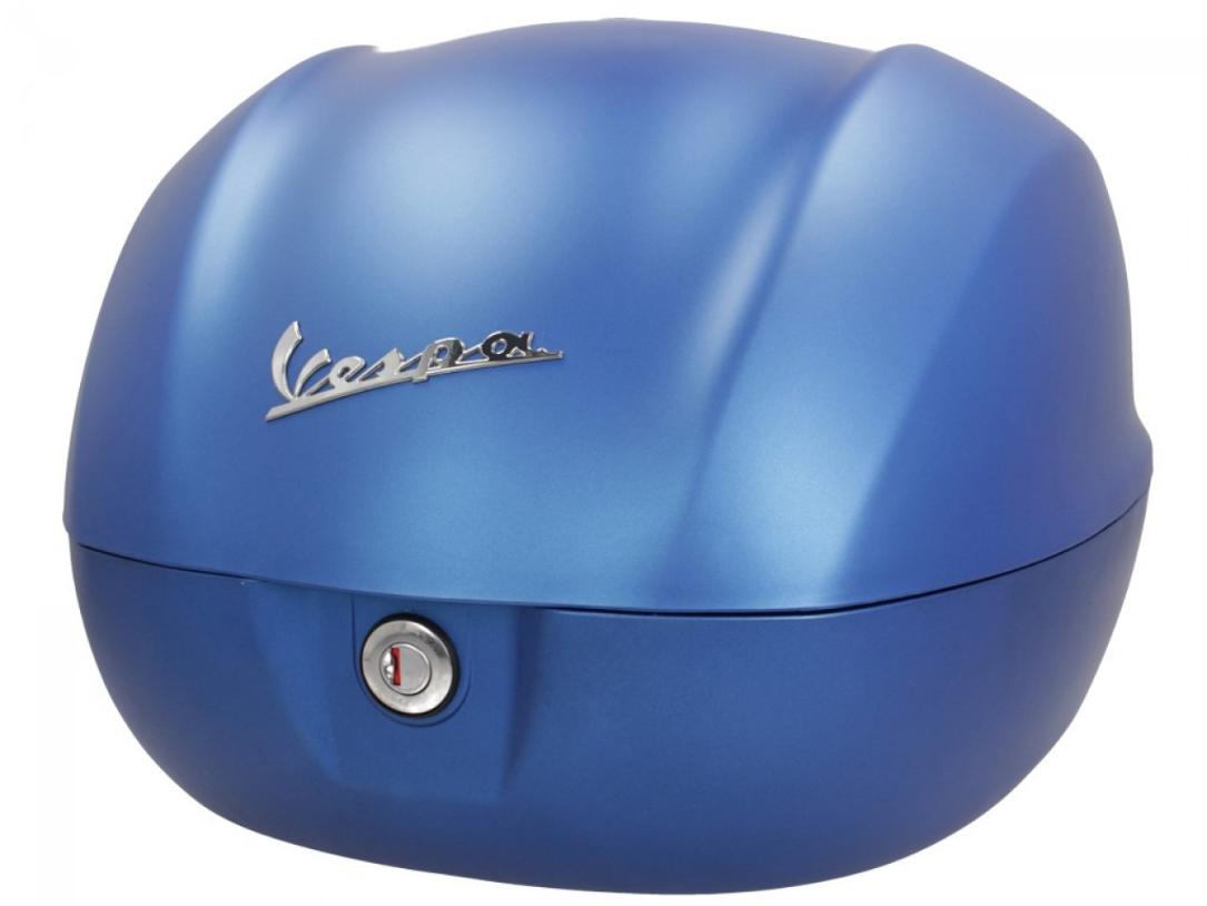 Baúl original para Vespa Sprint Azul Matt Vivace 297/A