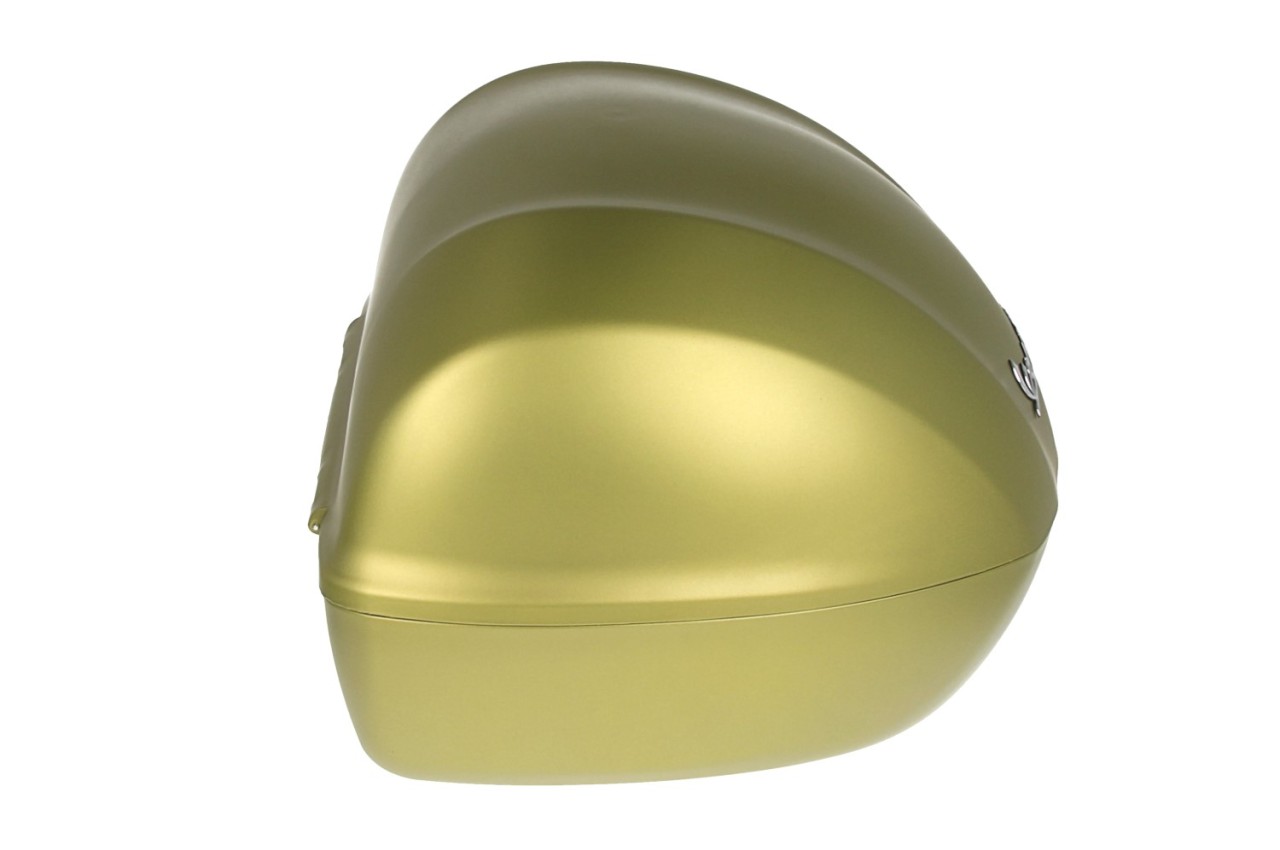 Baúl trasero para Vespa de 32 l, verde mate, V03, sin respaldo