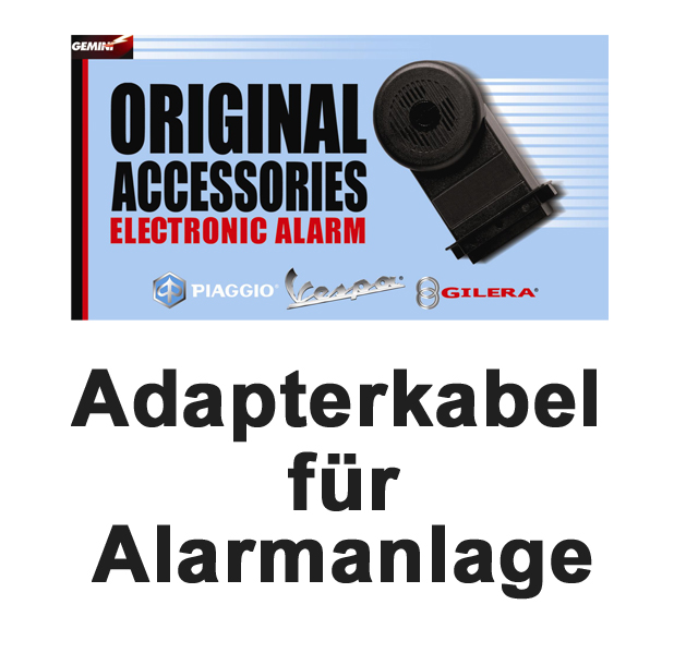 Cable adaptador sistema de alarma E-Lux / E-1 hasta 200ccm