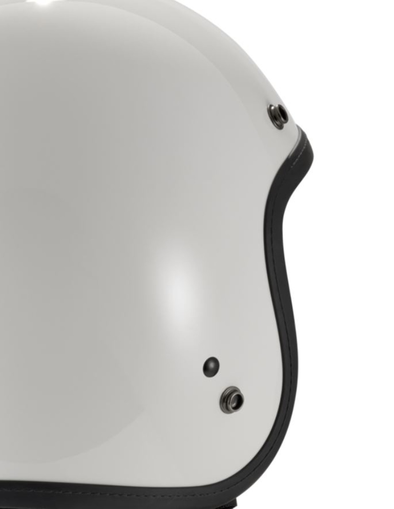 Casco jet Vespa Versilia blanco - L