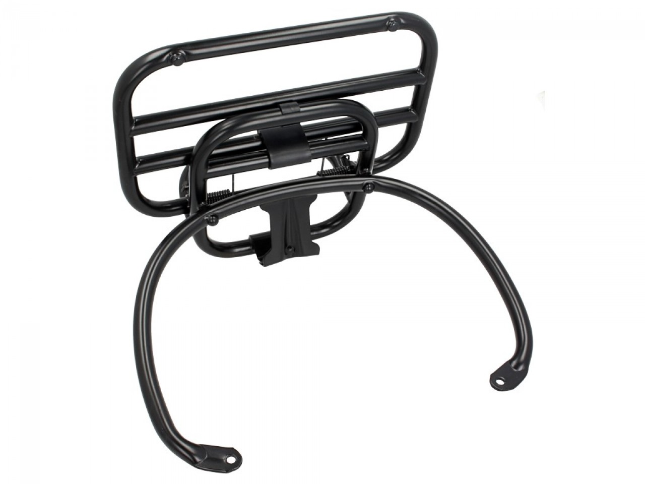 Portaequipajes trasero plegable original negro para Vespa GTS/GTV