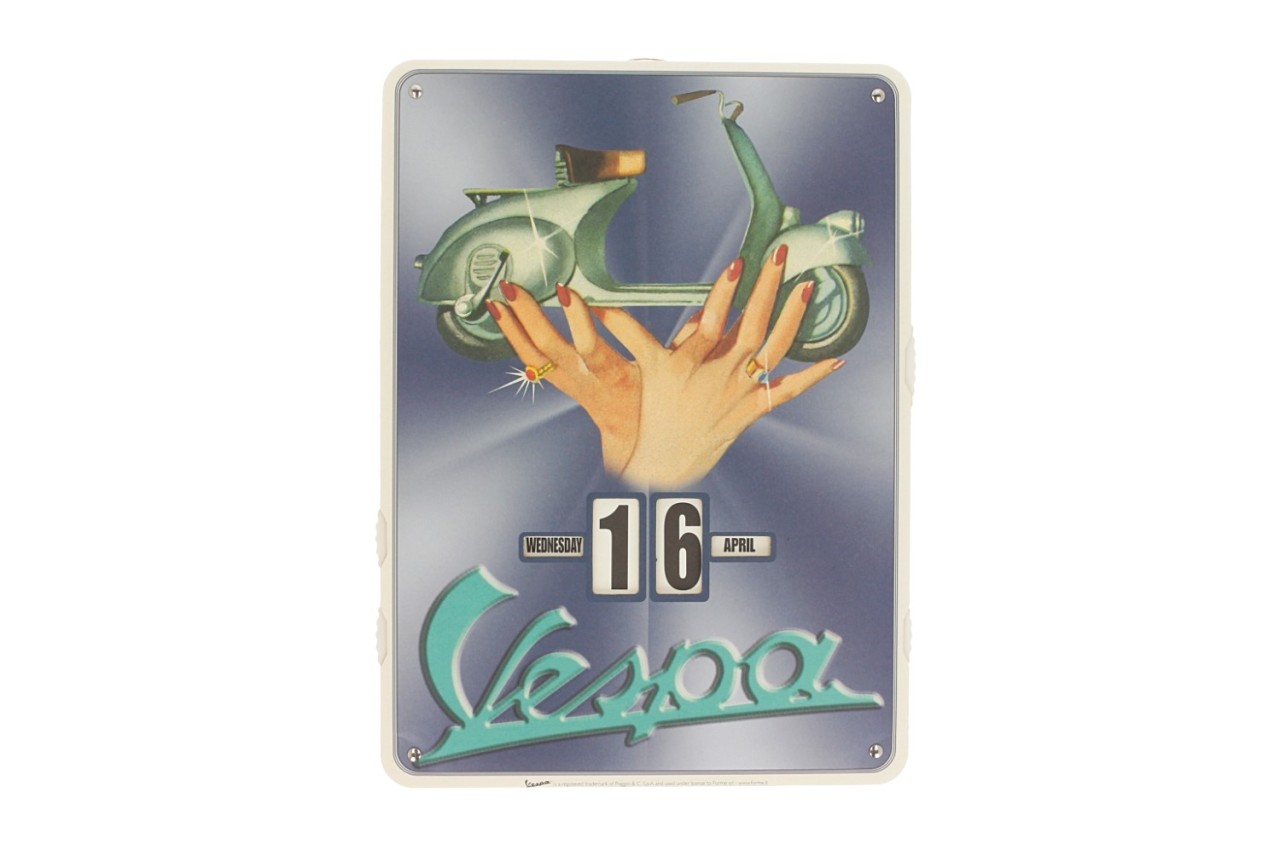 Calendario sin fin Vespa