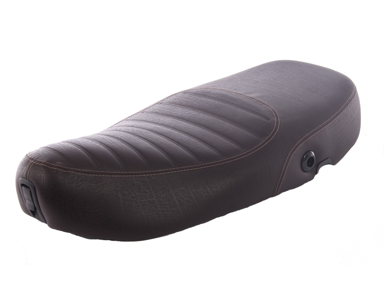 Asiento Vespa acolchado marrón oscuro para LX 50-150cc Touring, ET2/ET4 /LX/LXV/S 50-150cc-