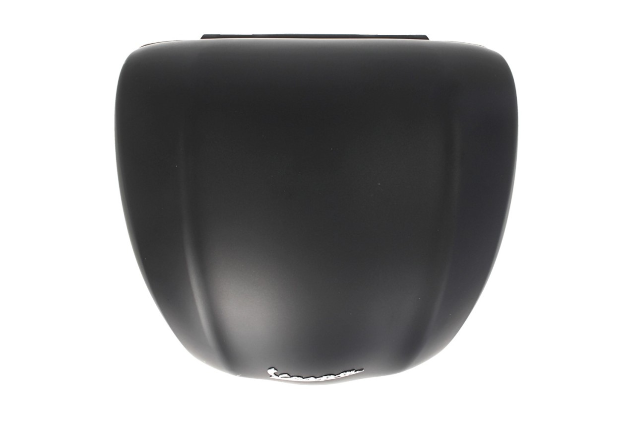 Baúl para Vespa de 32 l, negro mate, modelo 99/C, sin respaldo