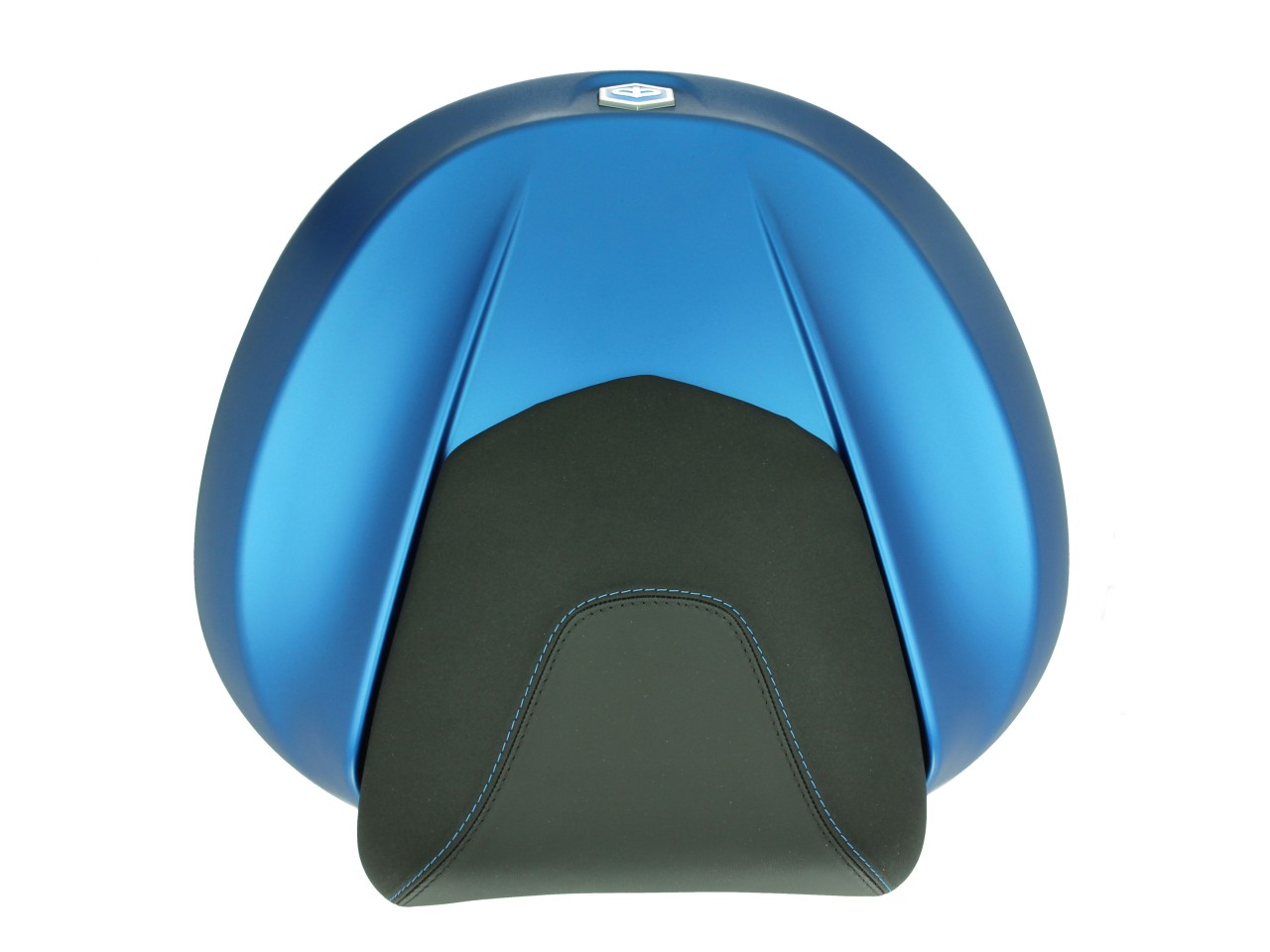 Top Case 36L para Piaggio Beverly HPE 310 / 400 con tapa pintada - azul mate 297/A