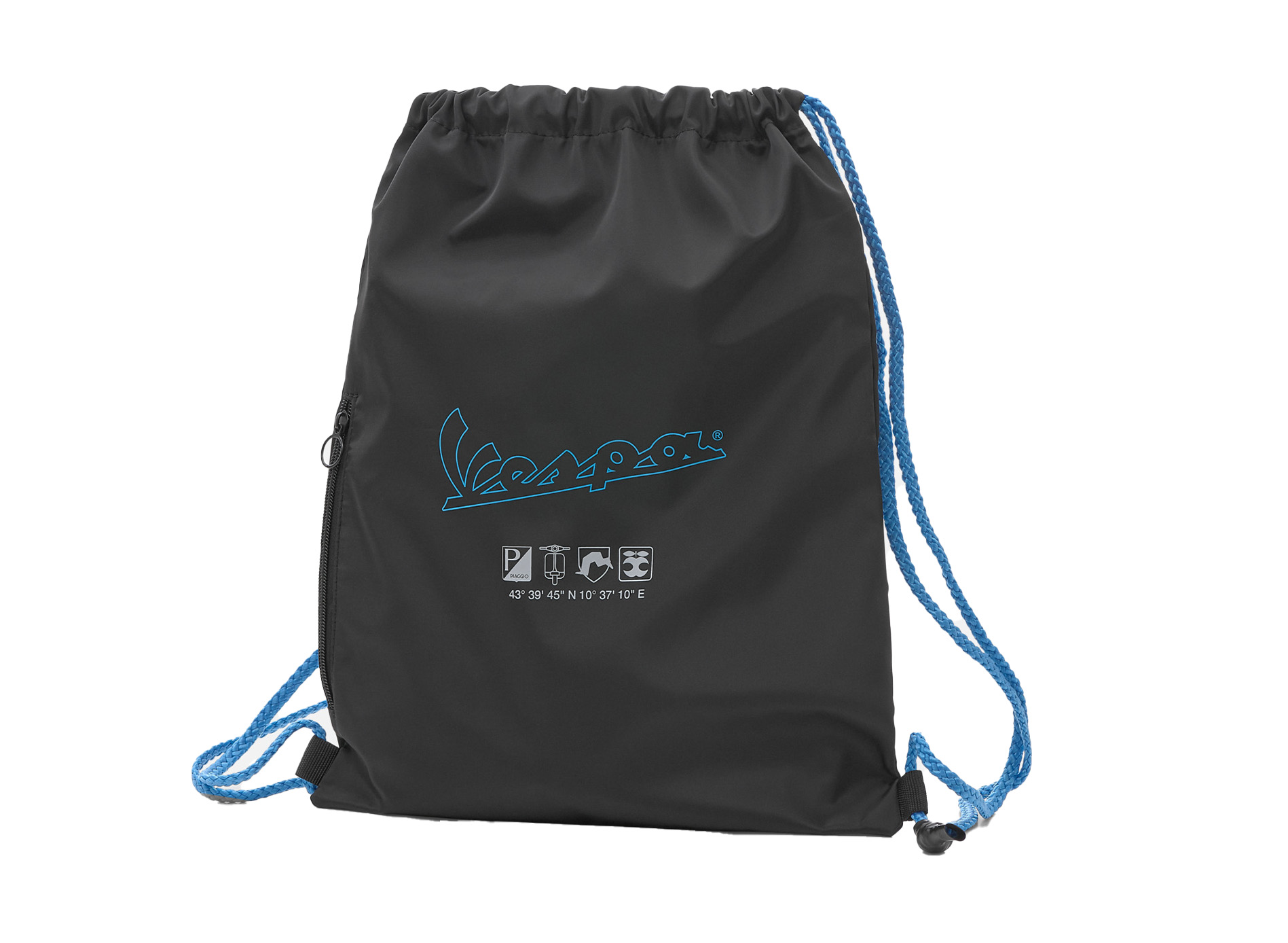 Mochila Vespa negra azul colección DEC
