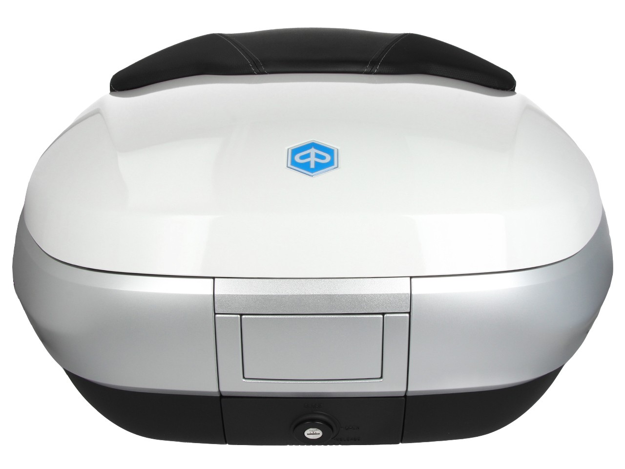 Top Case 50 l, blanco (XB3_weiß 533) para Piaggio MP3 400 / 500 HPE 2020-2021