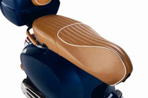 Luxury Line - Asiento de cuero genuino para Vespa Primavera